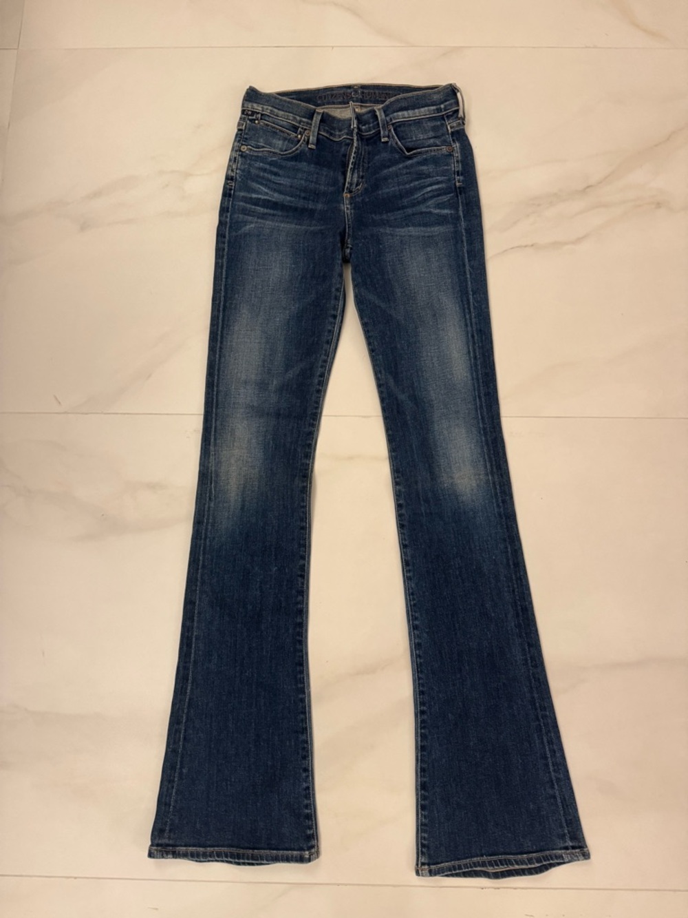 Citizens Of Humanity Dark Blue Flare Jeans